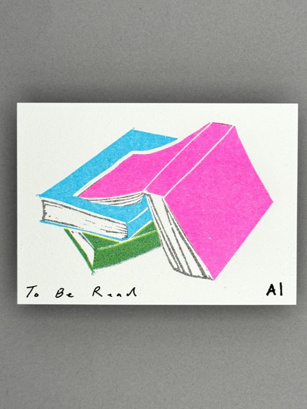 Ana Inciardi To Be Read Mini Art Print